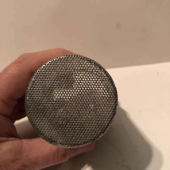 Antique cocktail strainer made with copper, brass , and silver. - used - Picture 5 of 10